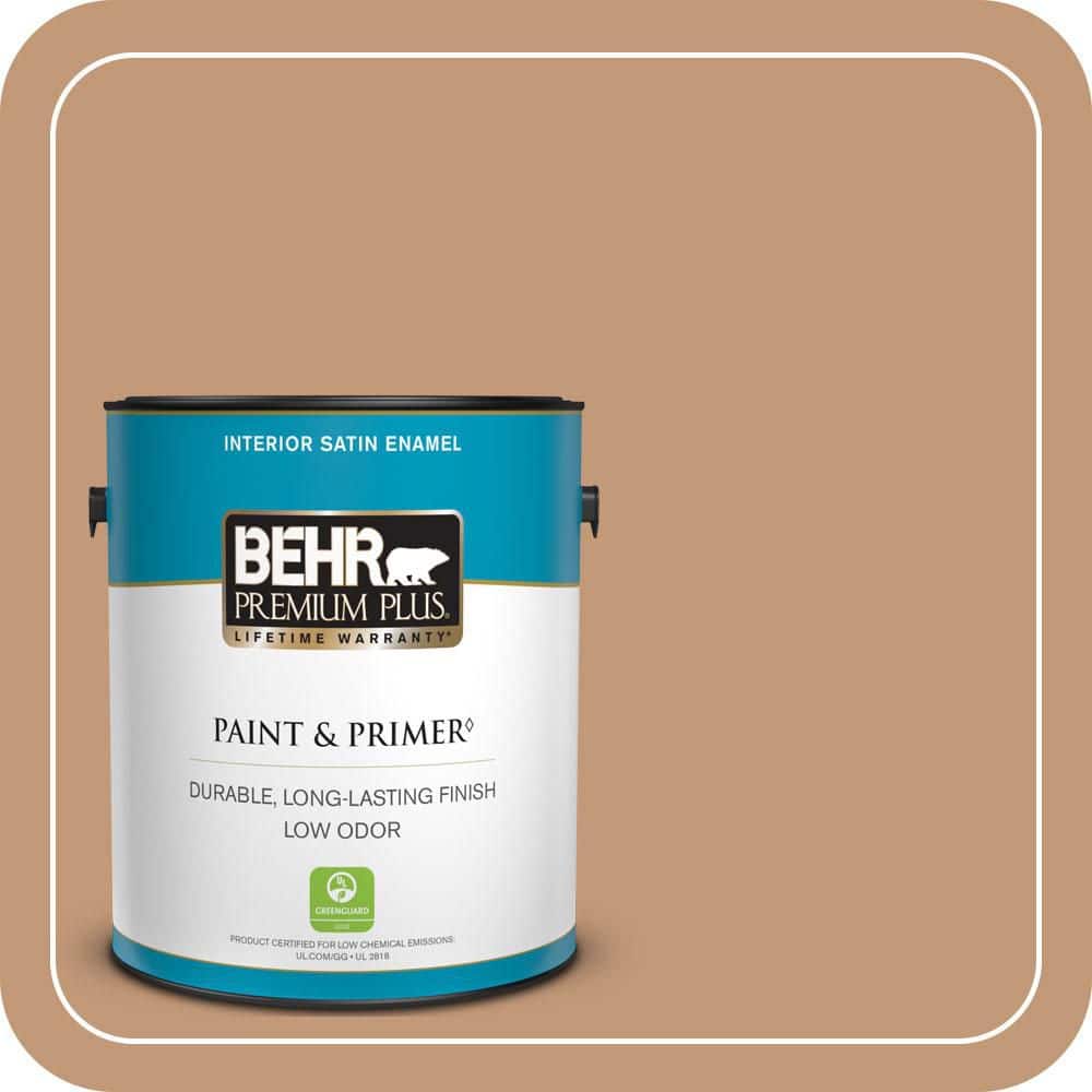 1 gal. Home Decorators Collection #HDC-AC-02 Copper Moon Satin Enamel Low Odor Interior Paint & Primer price history on PriceWatchPro