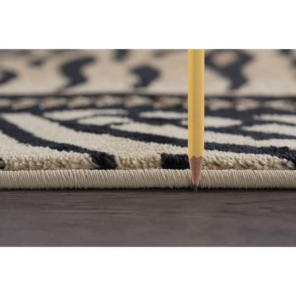 Tayse Rugs Festival Multi 5 ft. x 7 ft. Contemporary Area Rug FST8900 5x8 -  The Home Depot