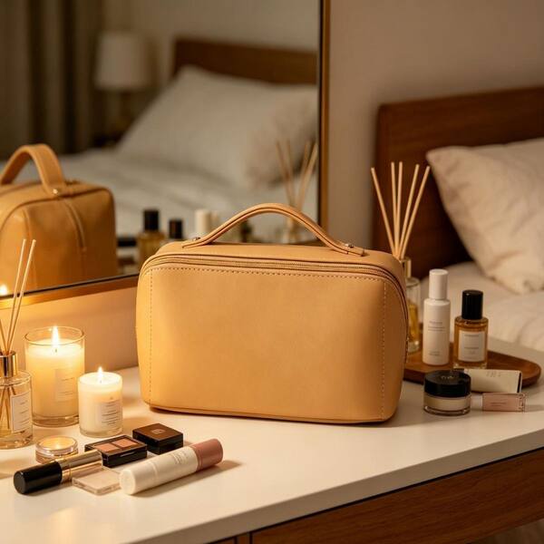flat makeup travel bag Rifle Paper Co. Cosmetic Case Dahlia Highly versatile Numhew Travel Makeup Bag in