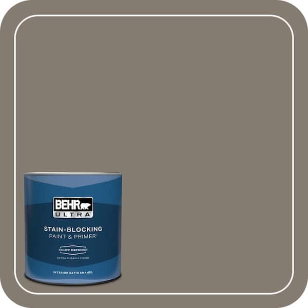 BEHR ULTRA 1 qt. #PPF-53 Winding Path Extra Durable Satin Enamel Interior Paint & Primer