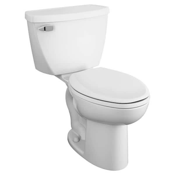 Cadet 2-Piece 1.6 GPF Tall Height Pressure-Assisted Elongated Toilet in White, Seat not Included