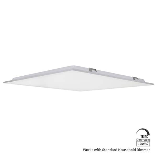 2 ft. x 2 ft. 3000 Lumens Integrated LED Panel Light 4000K