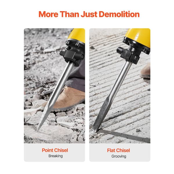 SKYSHALO Demolition Jack Hammer, 29.72 x 6.5 in. 2200W