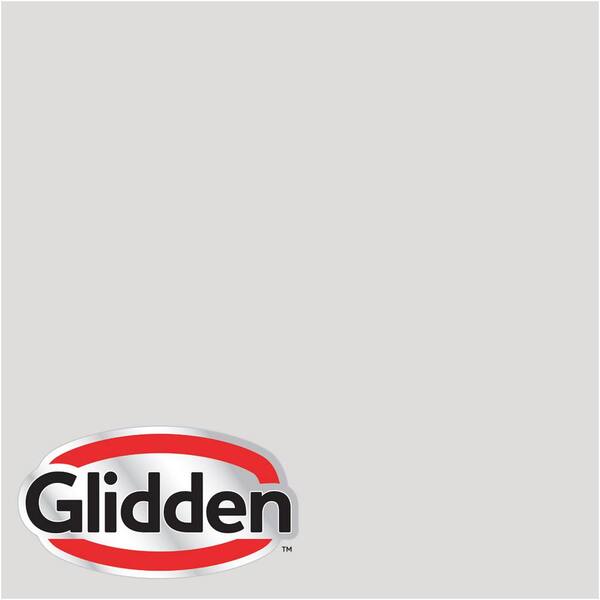 Glidden Premium 1 gal. #HDGCN55 Silver Screen Flat Interior Paint with Primer