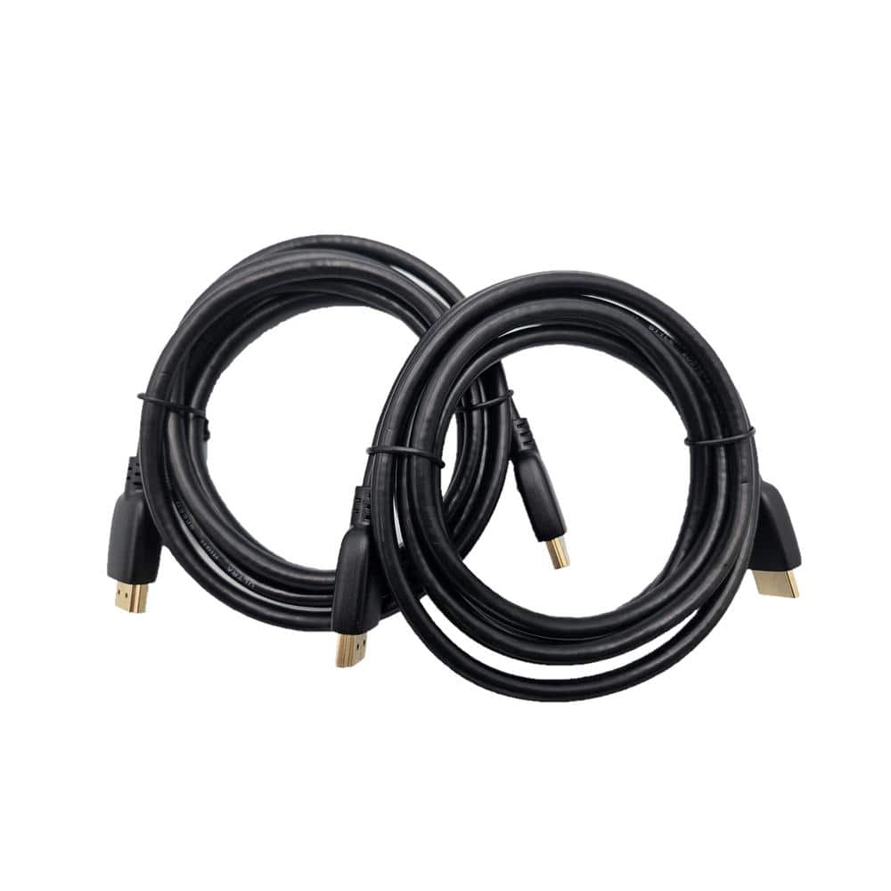 Micro Connectors, 3 ft. 8K Ultra Cable (2-Pack) H2-03MAMA8K-2P - The Depot