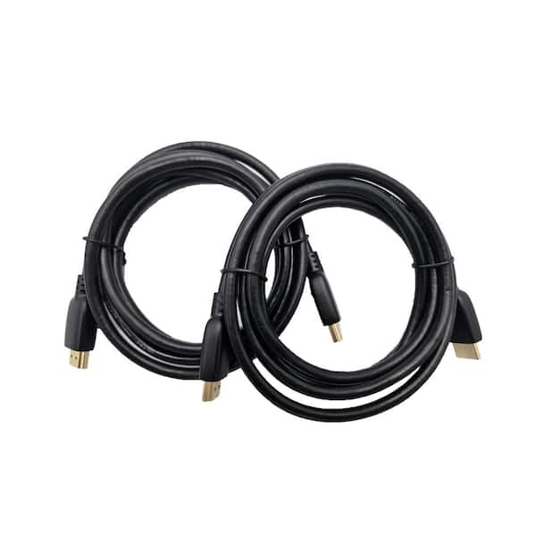 Micro Connectors, Inc 10  ft.  8K Ultra High-Speed HDMI Cable (2-Pack)