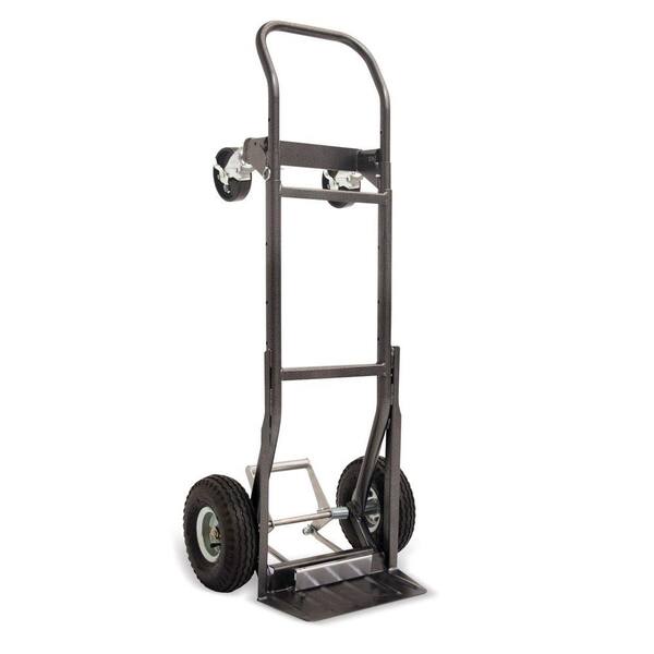 MoJack 800 lb. Capacity 5-in-1 Steel Hand Truck with LoadKicker