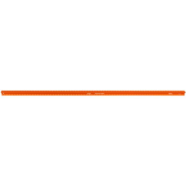 Swanson 72 in. Aluminum Non-Slip Laser Etched Straight Edge Ruler with Finger Guard
