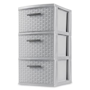 Weave 12.625 in. x 24 in. 3 Drawer Unit