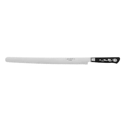 Henckels Christopher Kimball 5.5 in. Stainless Steel German Serrated Prep  Knife 30170-141 - The Home Depot