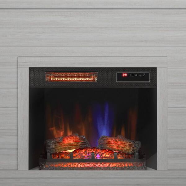 Twin Star Home 52 in. Shiplap Freestanding Electric Fireplace in Sargent  Oak with 3D Fireplace Insert 28WM6603-PO101S - The Home Depot