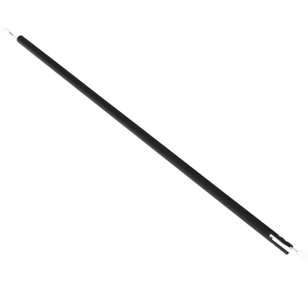 36" Black Steel Ceiling Fan Extension Downrod