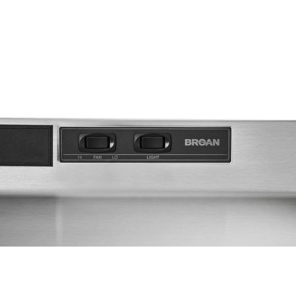 Broan-NuTone 36" Stainless Steel Convertible Under Cabinet Range Hood
