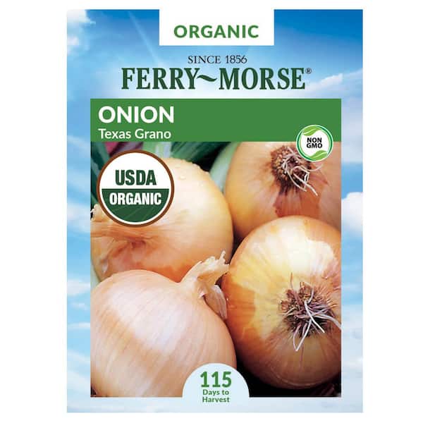 Ferry-Morse Organic Onion Texas Grano Vegetable Seed