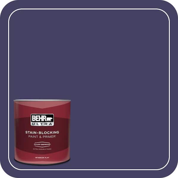 BEHR ULTRA 1 qt. #MQ5-44 Heraldic Extra Durable Flat Interior Paint & Primer