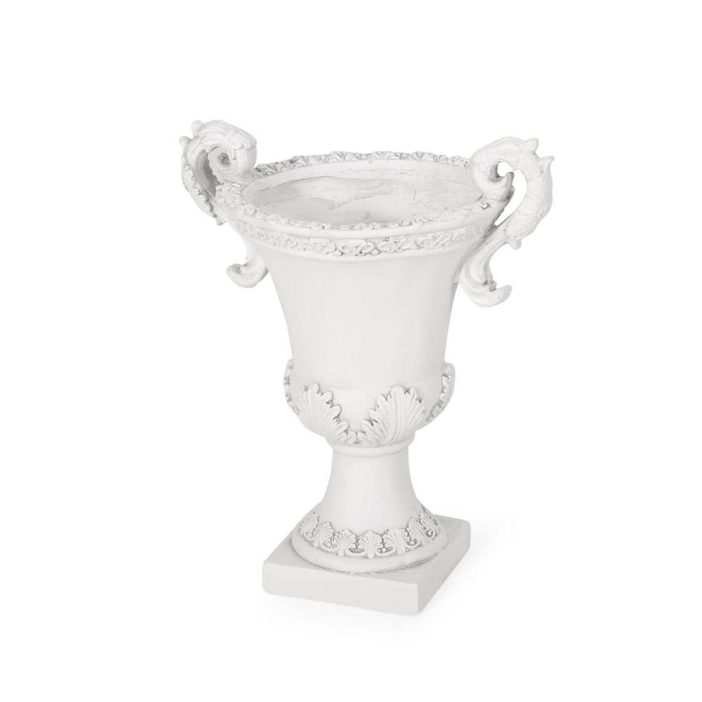 Upsal 11.25 in. W x 19.25 in. H Antique White Lightweight Concrete Garden Urn Planter price history on PriceWatchPro