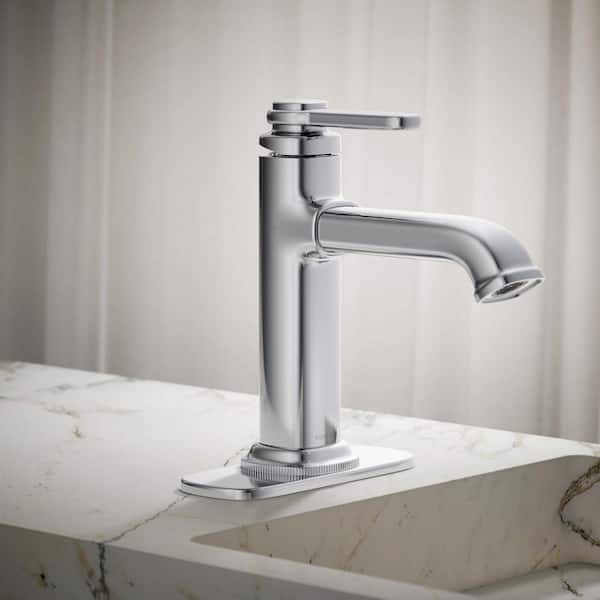 Numista Single Handle Single Hole Bathroom Faucet in Polished Chrome