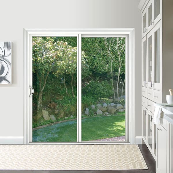 Jeld Wen 72 In X 80 Premium Atlantic White Painted Aluminum Right Hand Full Lite Impact Rated Sliding Patio Door 462710 The Home Depot Jeld Wen 72 In X 80 Premium, Aluminum Sliding Glass Doors Home Depot