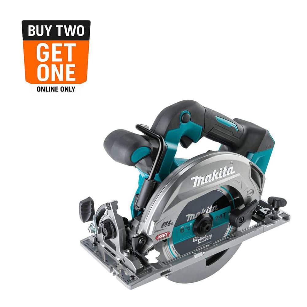 Makita 40V max XGT Brushless Cordless 6-1/2 in. Circular Saw, AWS