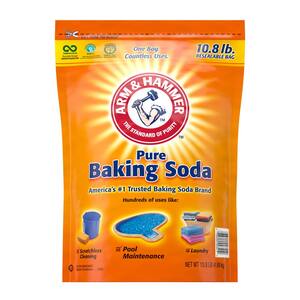 10.8 lb Pure Baking Soda Resealable Bag