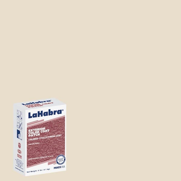 LaHabra 9 lb. Exterior Stucco Color Patch #820 Silverado
