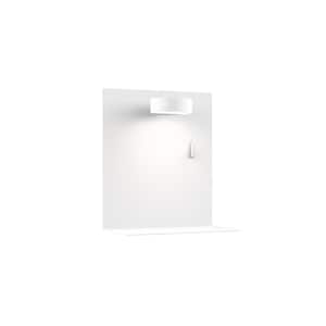 Dresden 7-in 1 Light 7-Watt White Integrated LED Wall Sconce