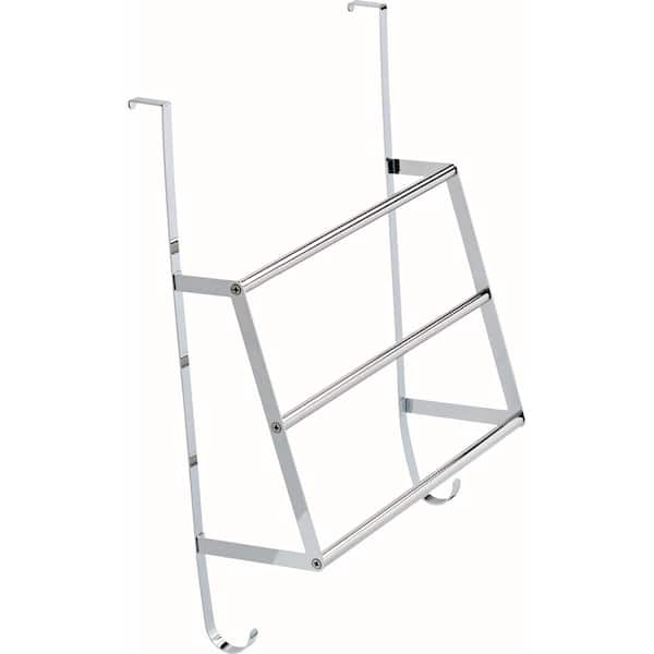 Delta Over-the-Door Triple Towel Rack in Polished Chrome