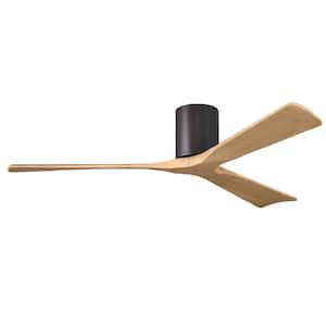 Irene-3H 60 in. 6 Fan Speeds Ceiling Fan in Bronze with Remote and Wall Control Included