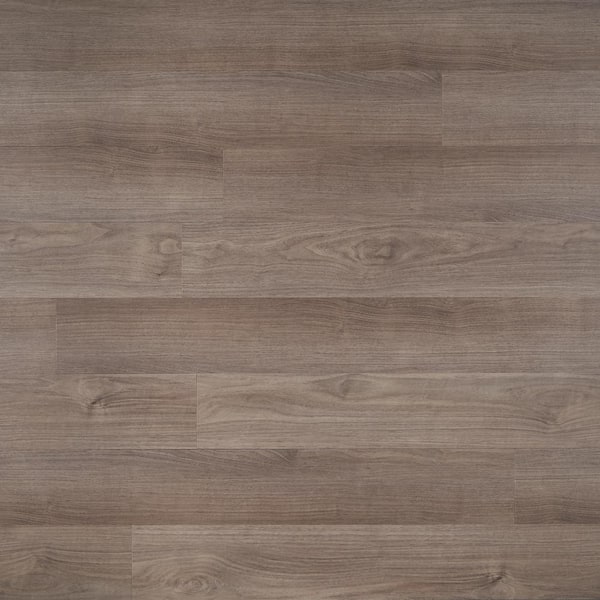Ivy Hill Tile Take Home Sample - Walnut Cocoa Waterproof Rigid Core Click-Lock Luxury Vinyl Plank Flooring - 6 in. x 8 in.