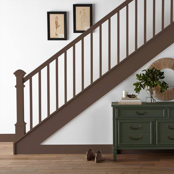 BEHR PREMIUM 1 gal. #PPU5-18 Chocolate Swirl Urethane Alkyd Semi