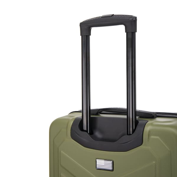 US ARMY FOX PRO 24 in. Expandable Medium Suitcase with TSA Lock