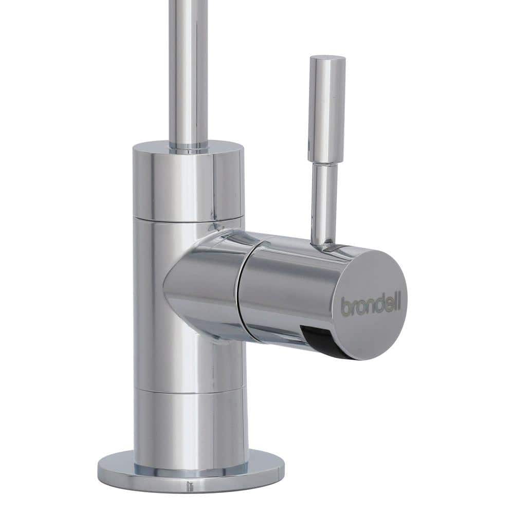 Black Reverse Osmosis Water Filtration System with Chrome Faucet