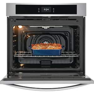 30 in. Single Electric Wall Oven with Convection in Stainless Steel