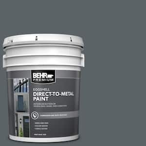 5 gal. #HDC-AC-25 Blue Metal Eggshell Direct to Metal Interior/Exterior Paint