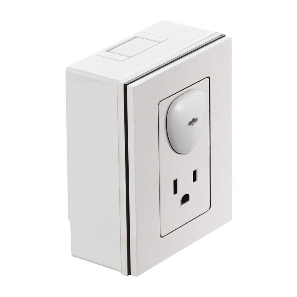 Outlet Plug Cover White ABS Outlet Plug Cover with No Carry Handle No Lanyard Hole 70 Pack price history on PriceWatchPro