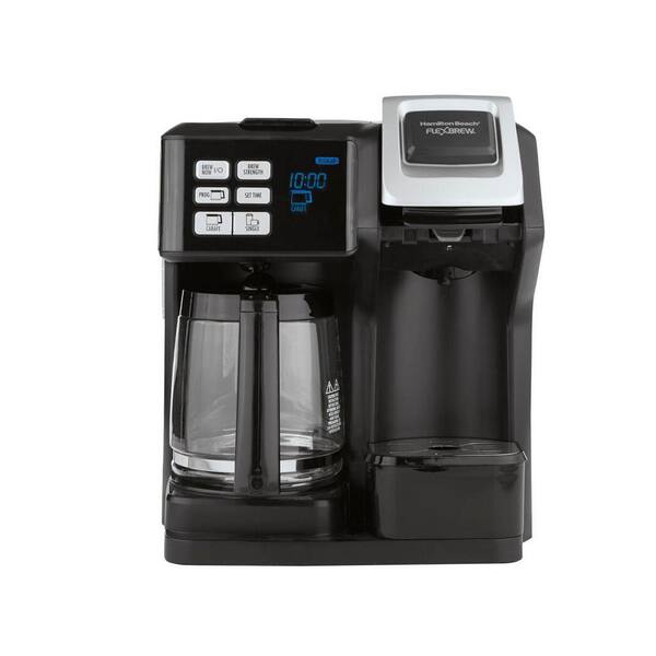 Hamilton Beach FlexBrew Trio 2-Way Coffee Maker - Single Serve K-Cup & 12 Cup  Pot,