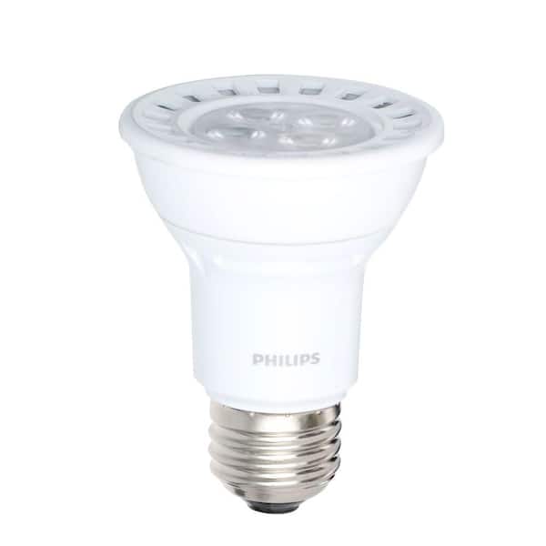 Philips 50W Equivalent Bright White (4,000K) PAR20 Dimmable LED Floodlight Bulb