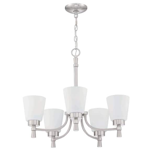 dacosta 5 light shaded chandelier