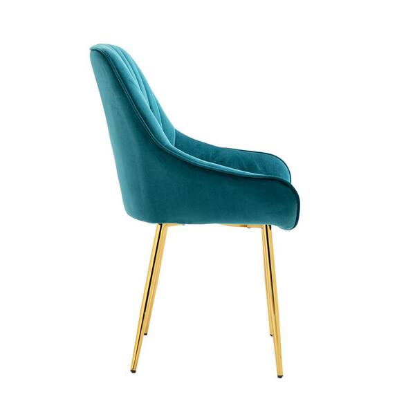 teal high back dining chairs