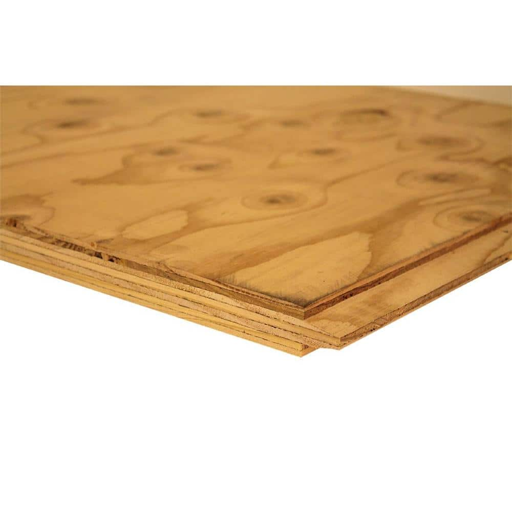 1-1/8 in. x 4 ft. x 8 ft. Tongue and Groove Softwood Southern Pine ...