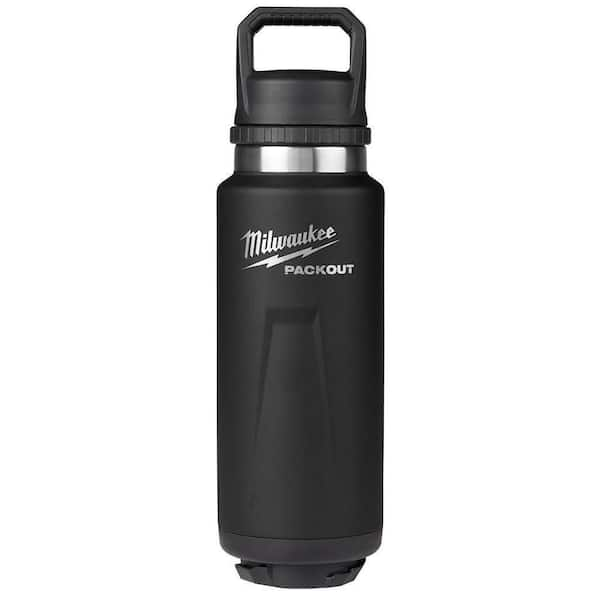 PACKOUT Black 36 oz. Insulated Bottle W/Chug Lid