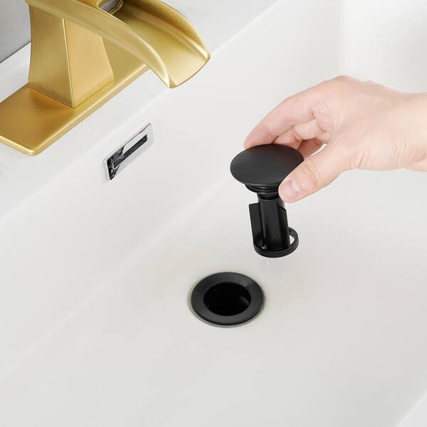 Flynama Advanced Single-Handle Single-Hole Bathroom Faucet with