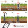 Mole Trap Gopher Trap Vole Trap Quick & Clean Mole Killer Outdoor Gopher  Eliminator Reusable Lawn Mole Plunger GTS-002A-HD28 - The Home Depot