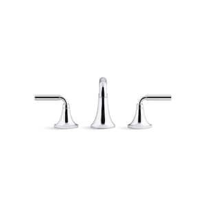 Tone 8 in. Widespread Double Handle Bathroom Faucet in Polished Chrome