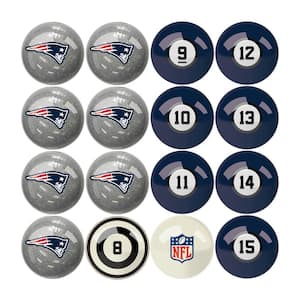 New England Patriots Billiard Balls With Numbers
