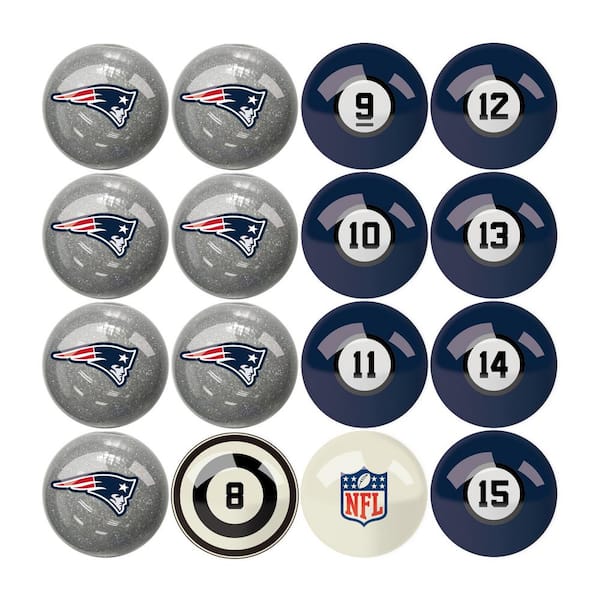 New England Patriots Billiard Balls With Numbers For Sale