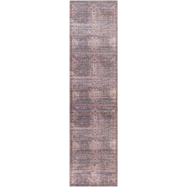 Artistic Weavers Aracely Light Brown 3 ft. x 12 ft. Traditional Indoor Machine-Washable Runner Rug