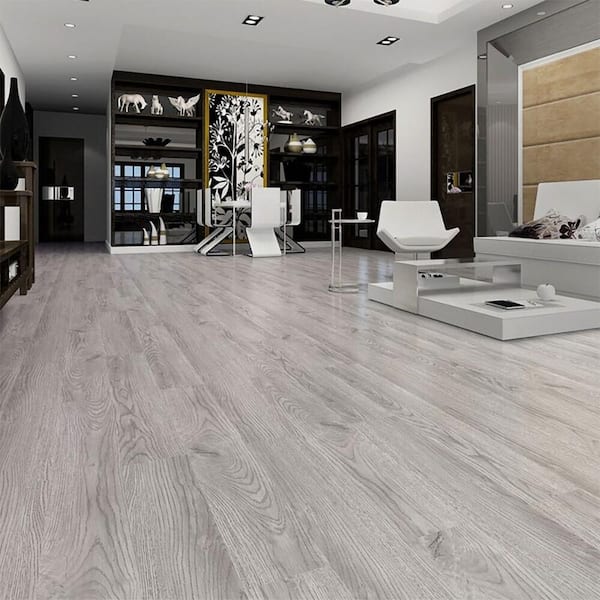Light Brown 12 mil x 5.9 in. W x 35.9 in. L Water Protection Peel and Stick Vinyl Sheet Flooring 36 pack( 54 sq. ft. )