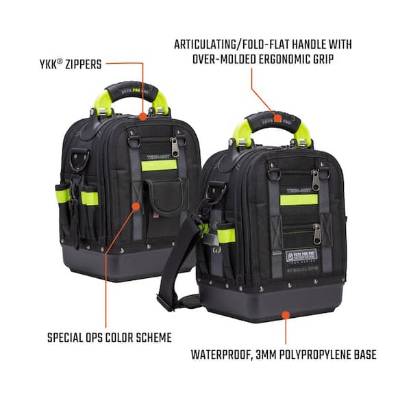 VETO PRO PAC 12 in. Special Ops Tech Compact/Tall Tool Bag