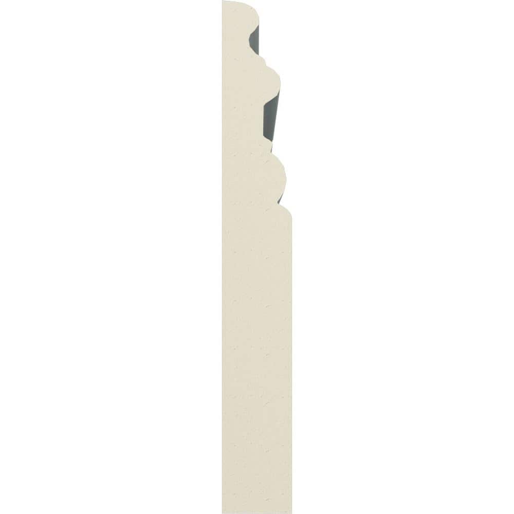 Gray Polyurethane 94.5" Baseboard Moulding